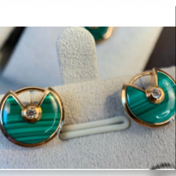 1pair Cartier all Color Gold Include Family Circles Hoop Earrings Mother’s Day - Picture 16 of 16